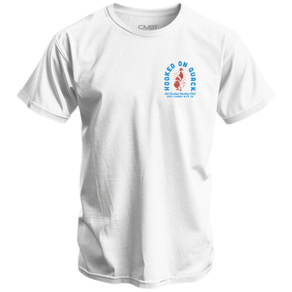 Hooked On Quack Duck Hunting Club Men's T-Shirt