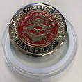 Load image into Gallery viewer, Be Prepared For Anything Spartan Fight Fire Challenge Coin
