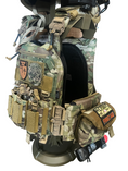 Load image into Gallery viewer, Redemption Tactical Crusader 2.0® l St. Michael FULL ARMOR KIT COMBO PACKAGE with Crusader 2.0 +IFAK Medical Kit + LEVEL IV  (2) 10x12 Front/Back Plates (2) 6x6 Side Plates (Level IV Ceramic)
