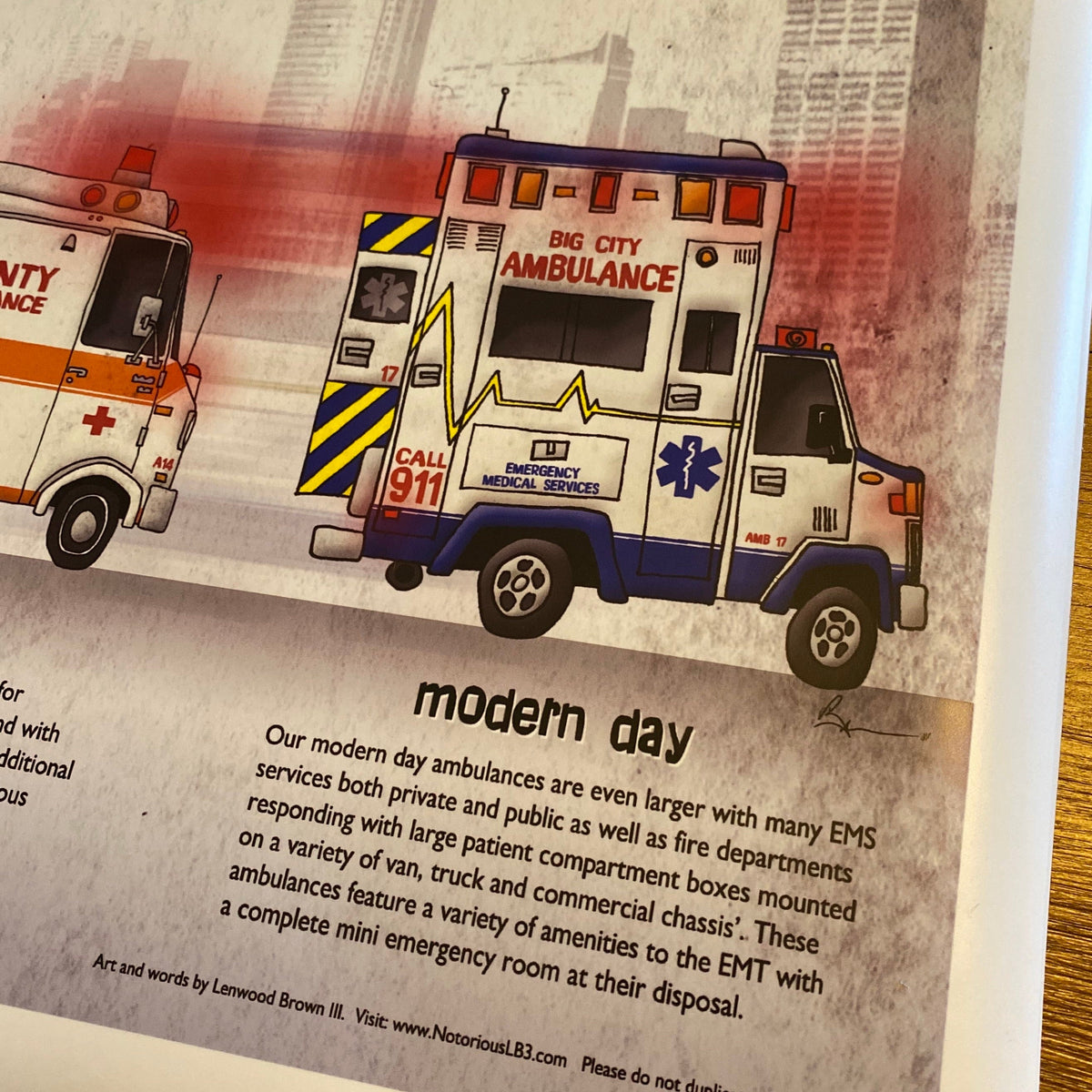 Evolution of the Ambulance Print