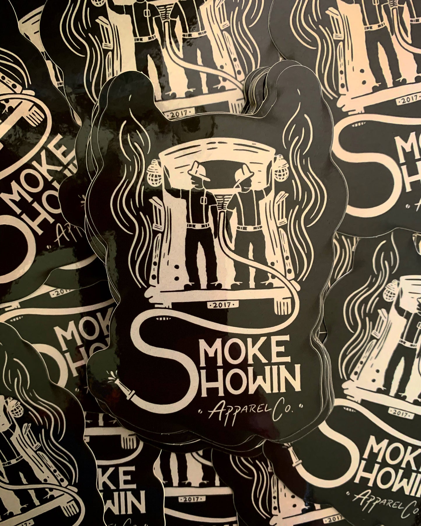 Smoke Showin Sticker
