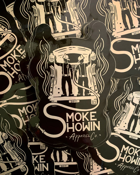 Smoke Showin Sticker