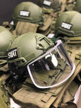 Load image into Gallery viewer, Ballistic Helmet RT2 High Cut Helmet: Tested to LEVEL IIIA (Included Arc Rails, Padding, Straps)
