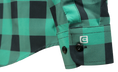 Load image into Gallery viewer, The Titan - Black/Green Plaid Long Sleeve
