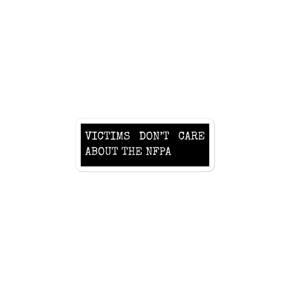 VICTIMS DON'T CARE
