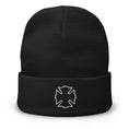 Load image into Gallery viewer, Maltese Cross Embroidered Beanie
