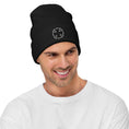 Load image into Gallery viewer, Maltese Cross Embroidered Beanie
