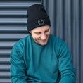 Load image into Gallery viewer, Maltese Cross Embroidered Beanie

