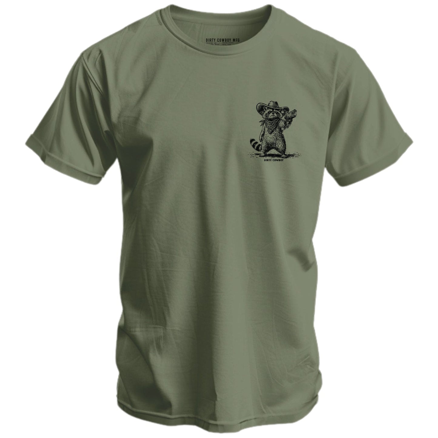 Fight Me Coward Racoon Men's T-Shirt