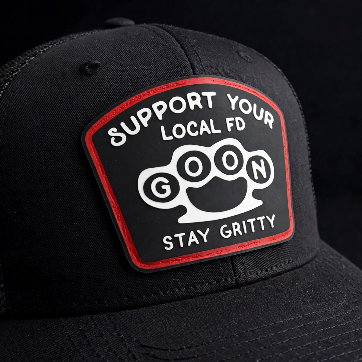 Firefighter Trucker Hat | Richardson 112 GOON SUPPER LOCAL FD