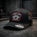 Load image into Gallery viewer, Firefighter Trucker Hat | Richardson 112 GOON SUPPER LOCAL FD
