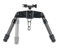 Load image into Gallery viewer, Linkogear HB-C03-BLK Carbon Fiber Bipod Picatinny & ARCA Monoball Fix 26mm Mount
