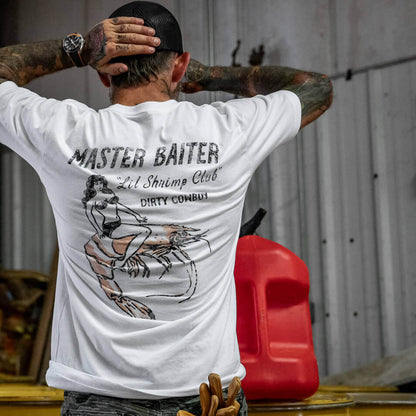 Master Baiter "Lil Shrimp Club" Men's T-Shirt