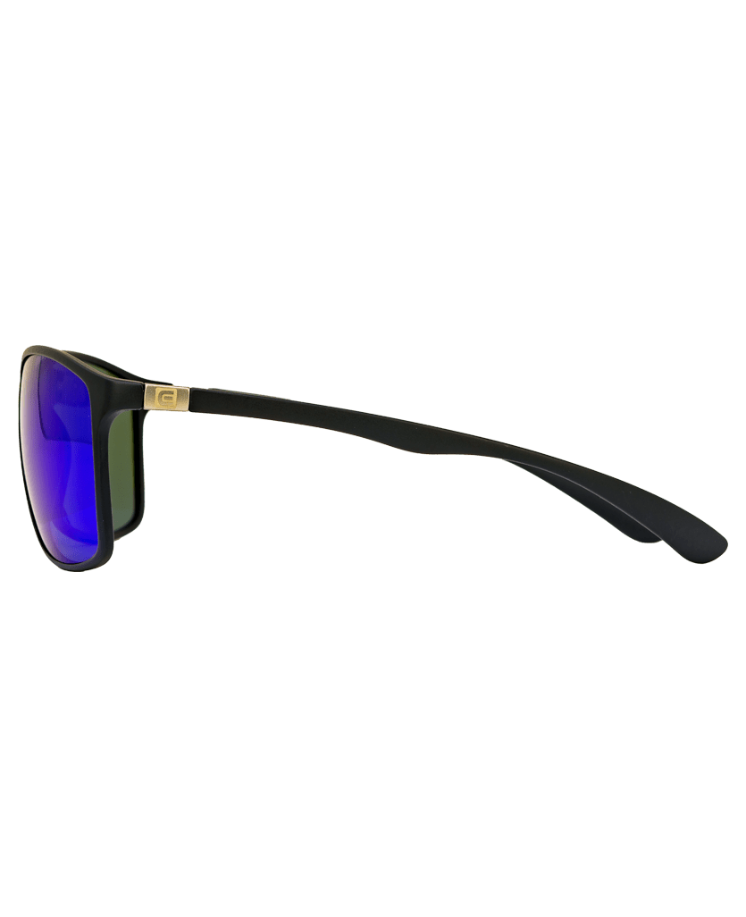 Milano (Black/Blue Mirror Polarized Lens)