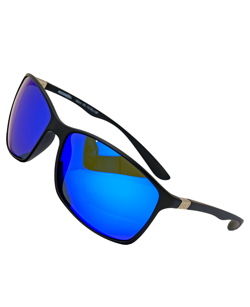 Milano (Black/Blue Mirror Polarized Lens)