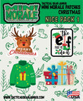 Load image into Gallery viewer, Mini Morale - Christmas Nice Patch Pack 1
