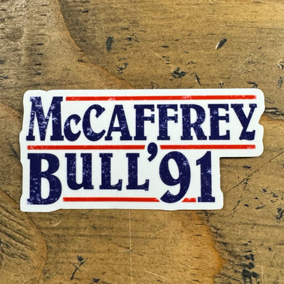 McCaffrey Sticker