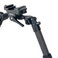 Load image into Gallery viewer, Linkogear HB-C05M Carbon Fiber Bipod Arca & Picatinny 7–10.1" - Black
