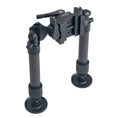 Load image into Gallery viewer, Linkogear HB-C05M Carbon Fiber Bipod Arca & Picatinny 7–10.1" - Black
