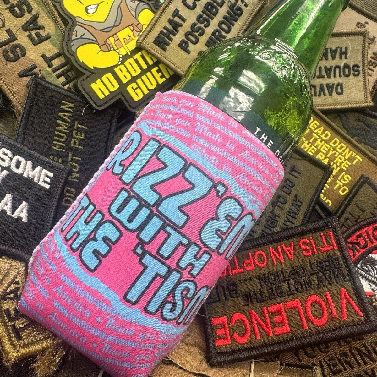 TGJ Neoprene TactiCooler - Rizz 'Em With The 'Tism -Multiple Variants