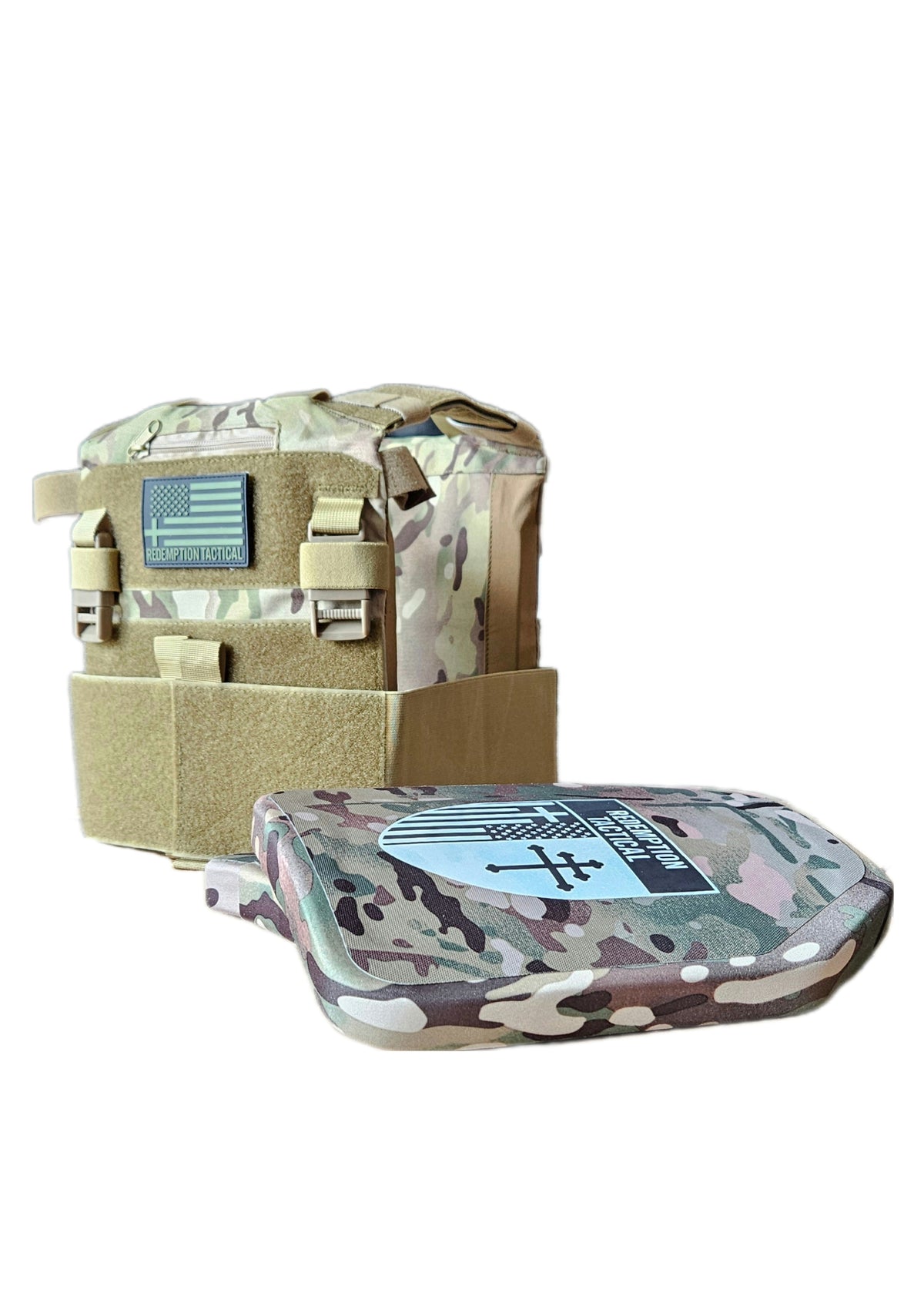 8x10 Level IV Recon 2.0 Armor Kit (Pair Level IV 8x10 Plates or Bundle 8x10 Plates +Recon 2.0 Carrier)