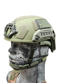 Load image into Gallery viewer, Ballistic Helmet RT2 High Cut Helmet: Tested to LEVEL IIIA (Included Arc Rails, Padding, Straps)
