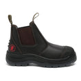 Load image into Gallery viewer, ROCKROOSTER Bakken Dark Brown 6 inch Pull on Leather Work Boots AK229

