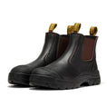 Load image into Gallery viewer, ROCKROOSTER Bakken Dark Brown 6 inch Pull on Leather Work Boots AK229
