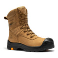 Load image into Gallery viewer, rockrooster Beaufort Men's Brown 8 inch Waterproof Composite Toe Work Boots AK831
