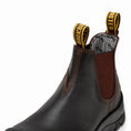 Load image into Gallery viewer, ROCKROOSTER Beaufort Men's Dark Brown 6 inch Composite Toe Pull-on Leather Work Boots VAK631
