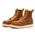Load image into Gallery viewer, ROCKROOSTER Norwood Men's 6 inch Brown Soft Toe Wedge Work Boots SAP611
