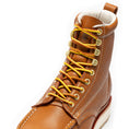 Load image into Gallery viewer, ROCKROOSTER Norwood Men's 6 inch Brown Soft Toe Wedge Work Boots SAP611
