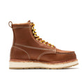 Load image into Gallery viewer, ROCKROOSTER Norwood Men's 6 inch Brown Steel Toe Wedge Work Boots SAP621
