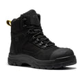 Load image into Gallery viewer, ROCKROOSTER Stowe Black 7 inch Composite Toe Leather Work Boots CP212BK
