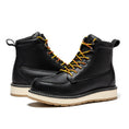 Load image into Gallery viewer, ROCKROOSTER Trinidad Men's 6 inch Black Steel Toe Wedge Work Boots SAP2301
