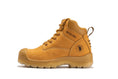 Load image into Gallery viewer, rockrooster Woodland Wheat 6 inch Composite Toe Zip-sided Leather Work Boots AK659

