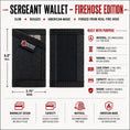 Load image into Gallery viewer, Sergeant Wallet - Firehose Edition
