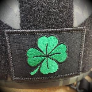 Shamrock Four Leaf Clover - 2x3 Patch