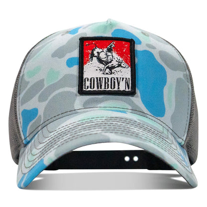 Cowboy'n Patch Mesh Snapback Hat