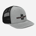 Load image into Gallery viewer, Never Forget 9/11 Thin Red Line Trucker Hat
