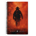 Load image into Gallery viewer, Into the Heat Firefighter Notebook – 140 Dotted Pages
