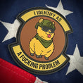 Load image into Gallery viewer, Tactical Llama - I Identify As a Fucking Problem - OCP 3.5" PVC Patch
