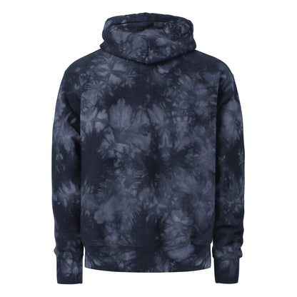 Champion HEAVY Hoodie - Comfortable Cotton Fleece Hoodie with Unique Scrunch-Dye Pattern