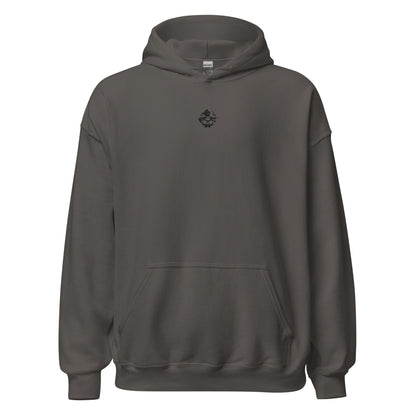 Embroidered Skull Logo Pullover Hoodie