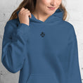 Load image into Gallery viewer, Embroidered Skull Logo Pullover Hoodie
