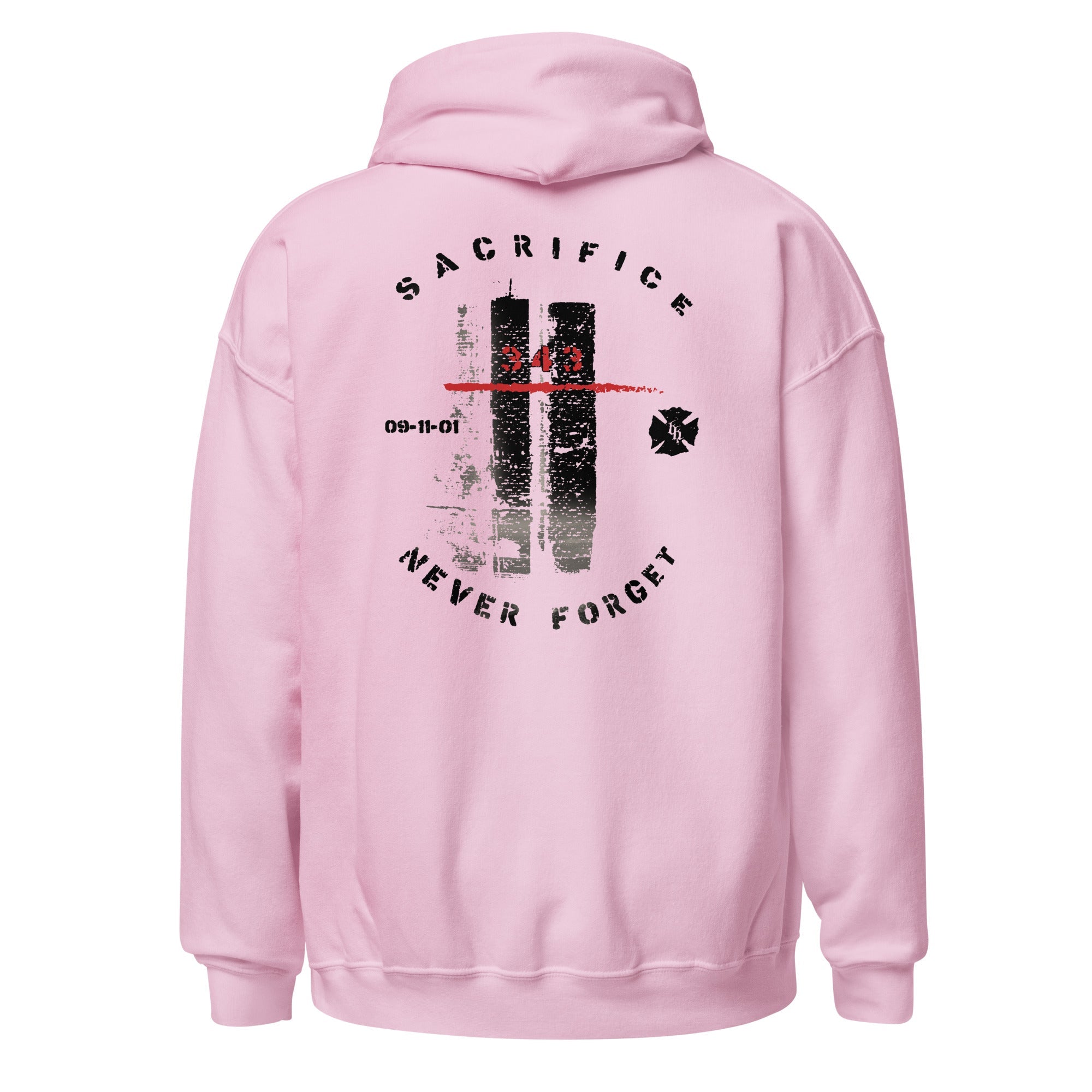 9/11 Never Forget 343 Twin Towers Hoodie