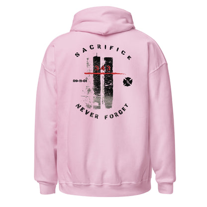9/11 Never Forget 343 Twin Towers Hoodie