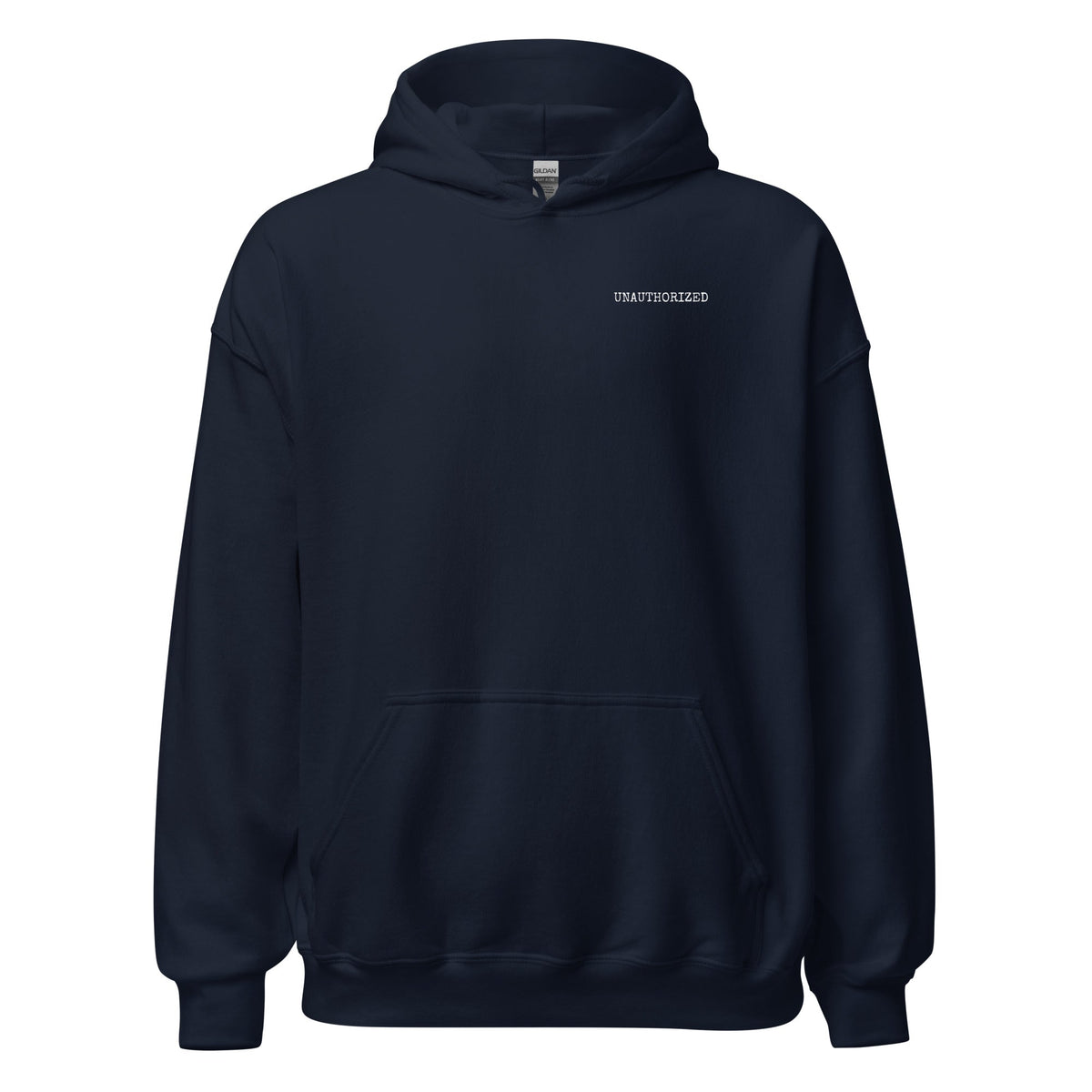 UNAUTHORIZED (Chest)  Unisex Station Hoodie