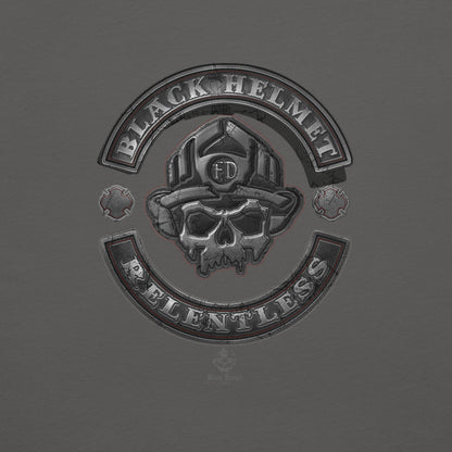Black Helmet Relentless Biker Premium Tee
