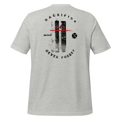 9/11 Never Forget 343 Twin Towers Premium Tee